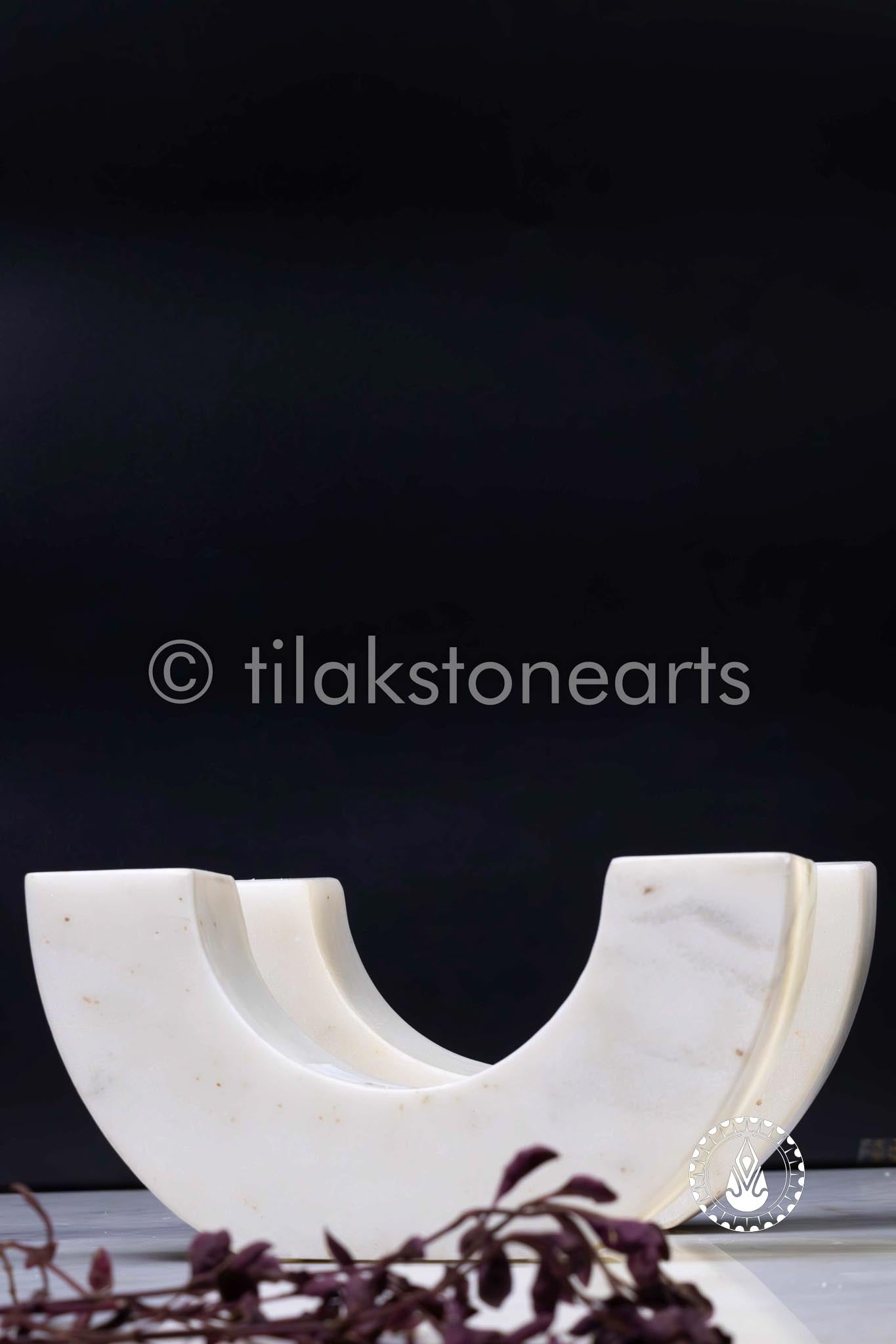 Candle Stand 4" | Wonder White