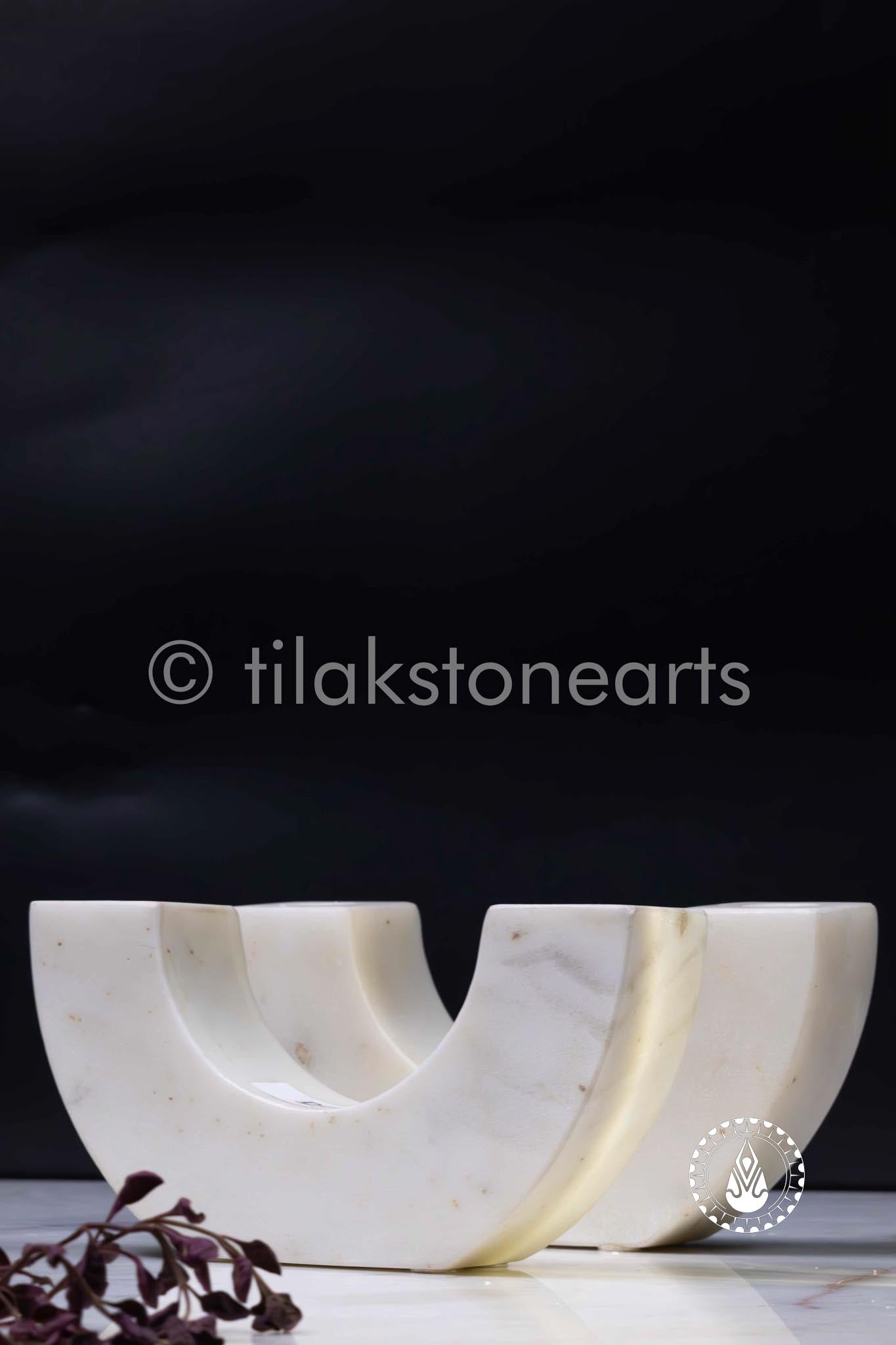 Candle Stand 4" | Wonder White