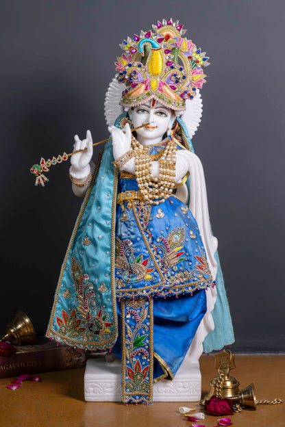 Krishna Ji 24" | Swiss White (Imported)