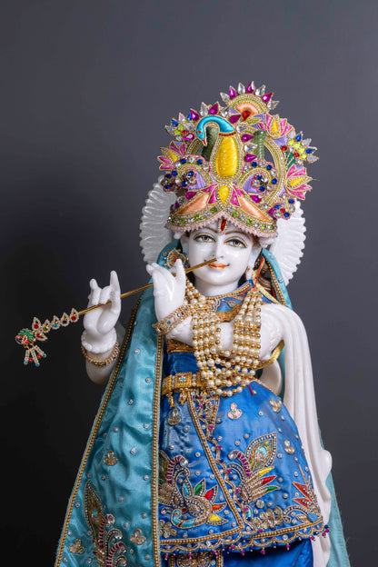Krishna Ji 24" | Swiss White (Imported)