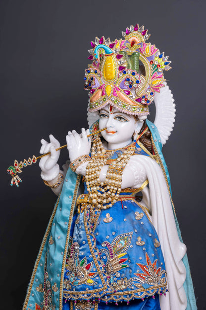 Krishna Ji 24" | Swiss White (Imported)