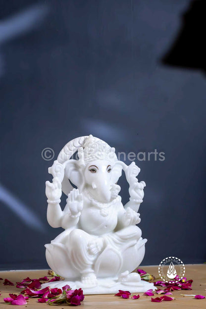 Ganesha 9" | Makrana Super White