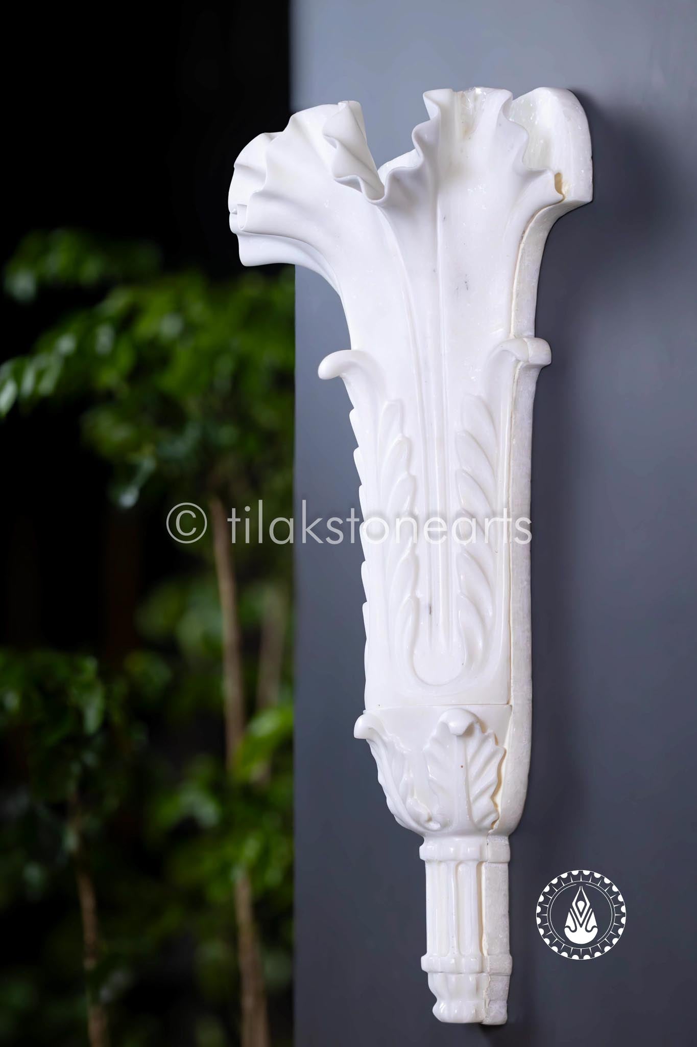 Lily Of The Valley Pot 22" | Swiss White (Imported)