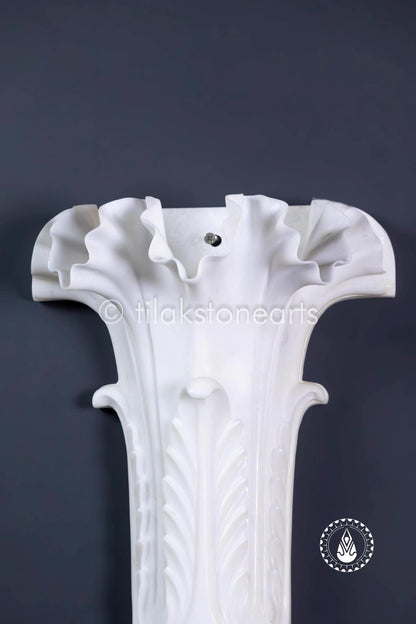 Lily Of The Valley Pot 22" | Swiss White (Imported)