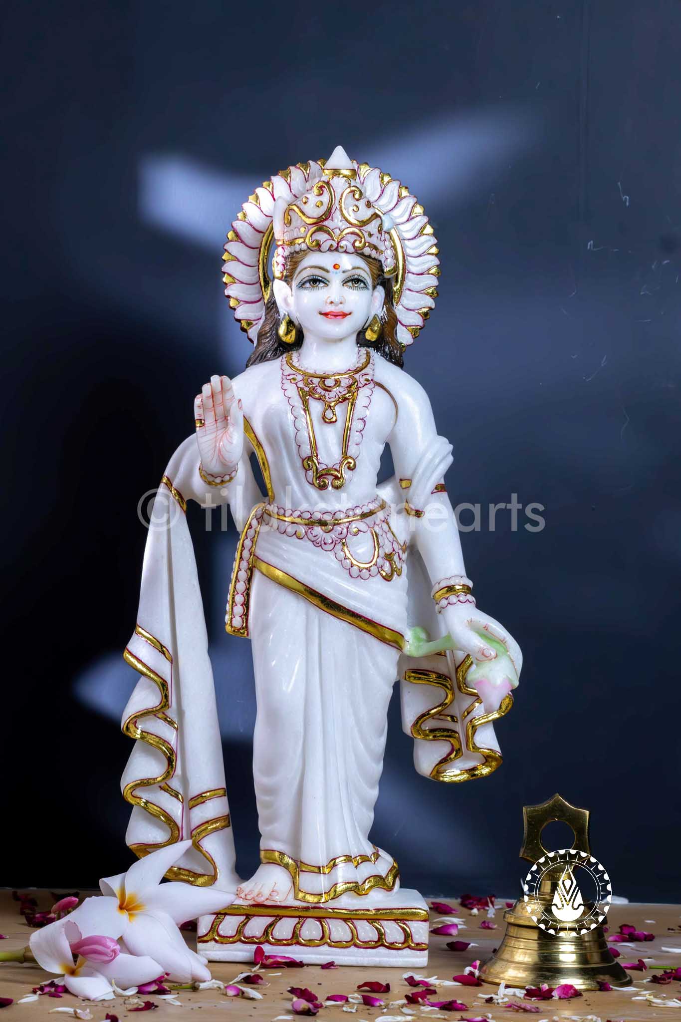 Ram Darbar 18" | Swiss White (Imported)