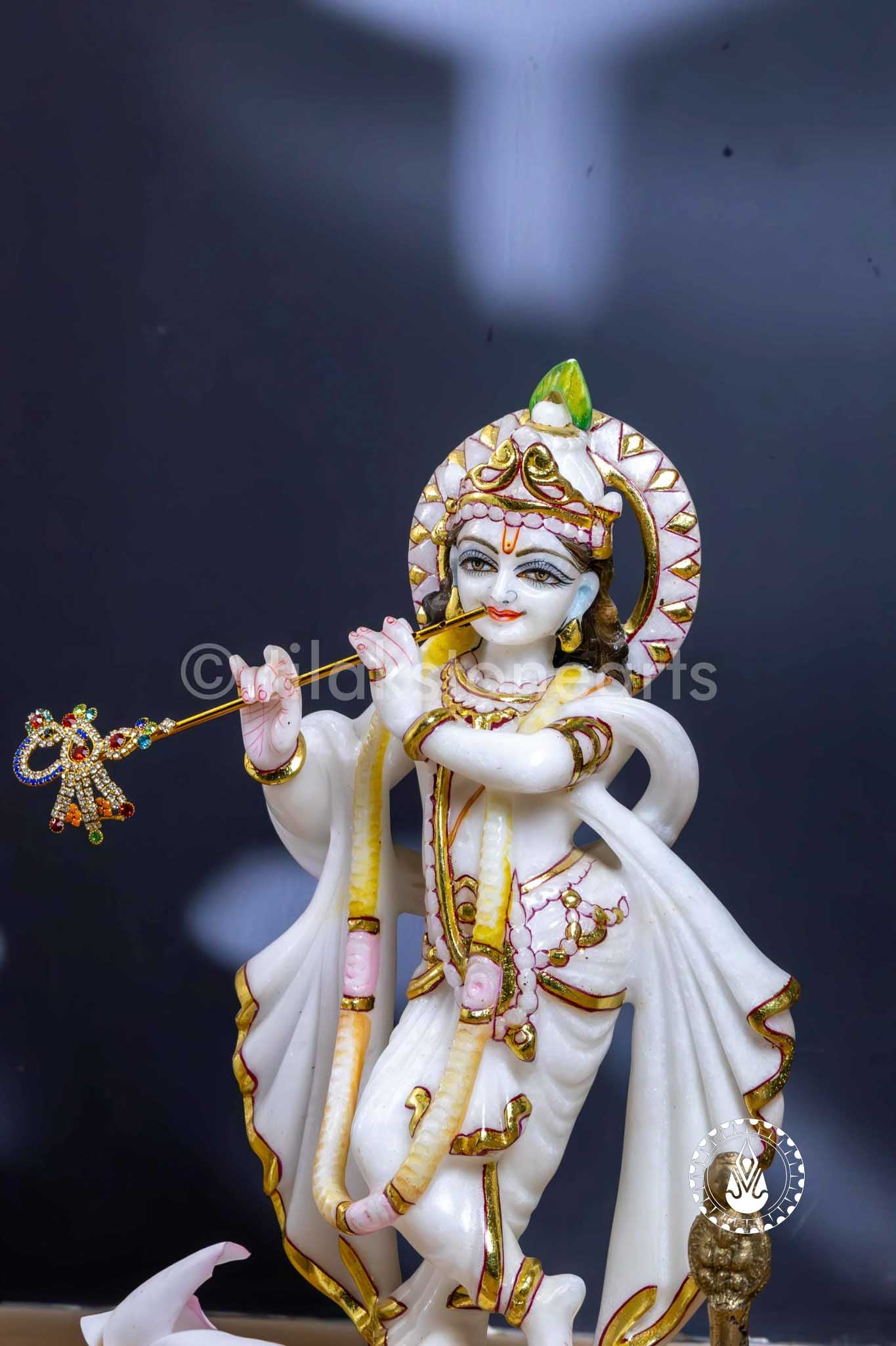 Krishna Ji 12" | Swiss White (Imported)