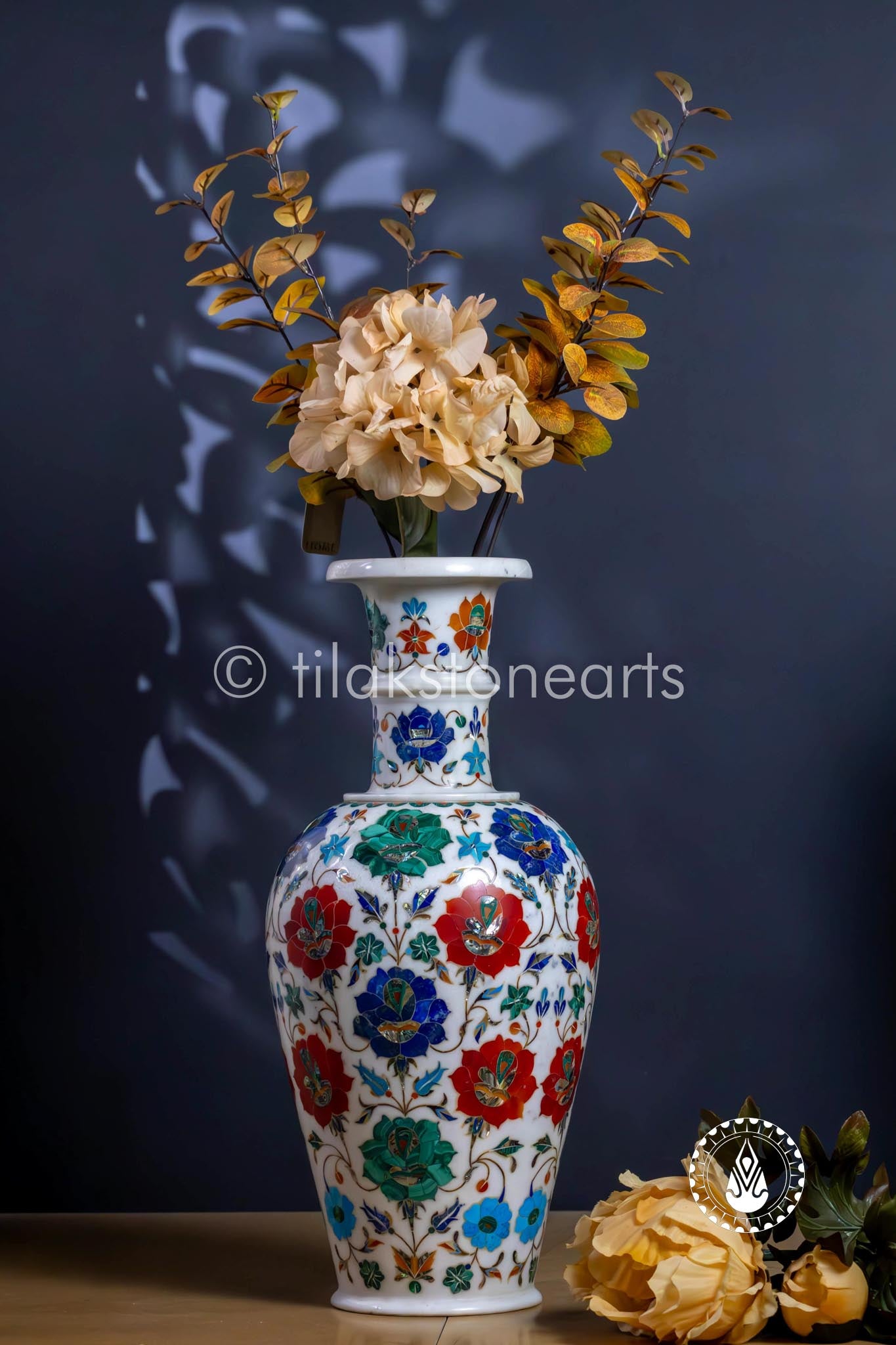 Flower Pot 18" | Inlay