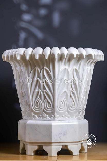 Flower Pot 18" | Wonder White