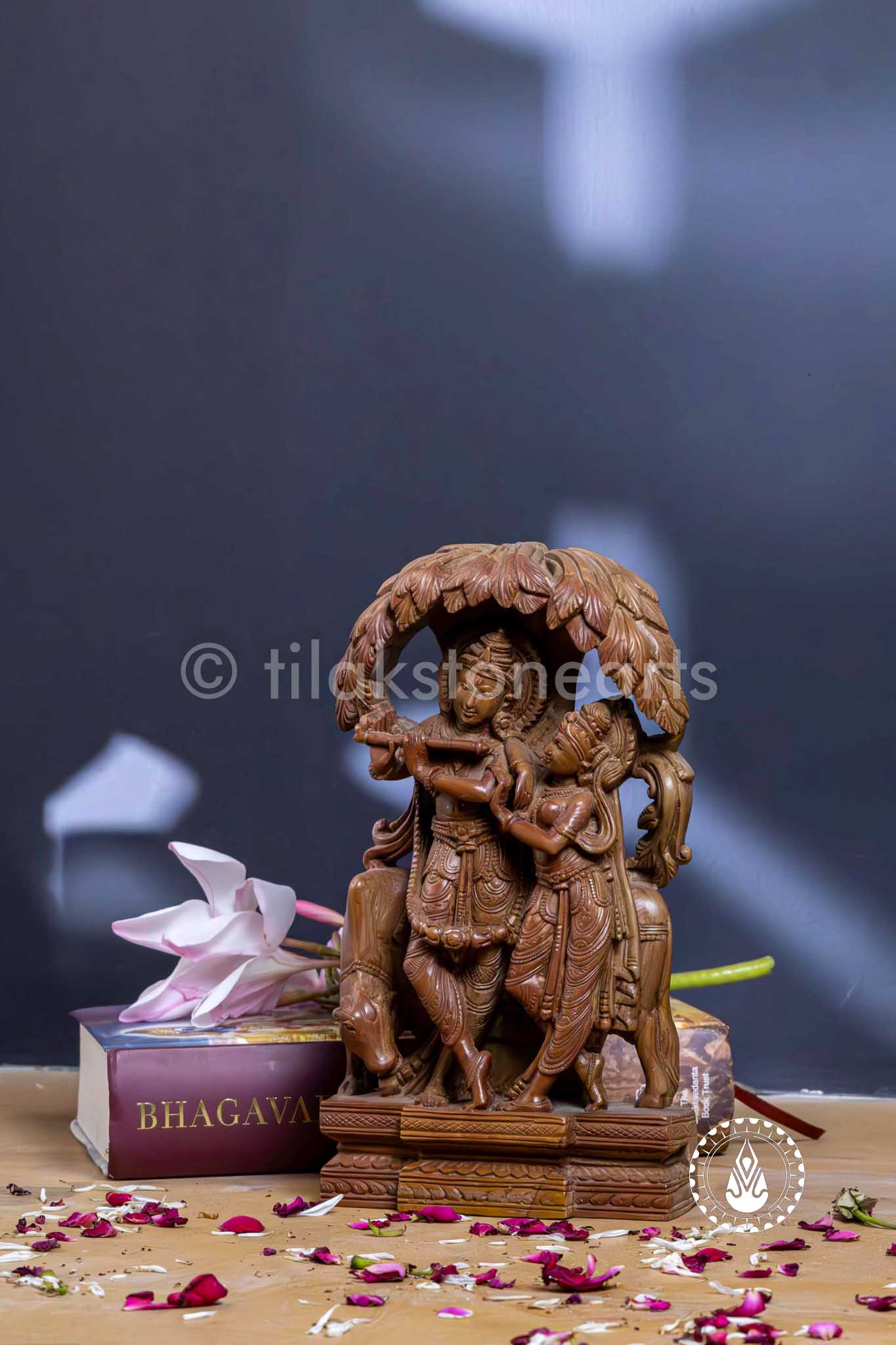 Radha Krishna Jugal Jodi 9" | Oakwood Stone