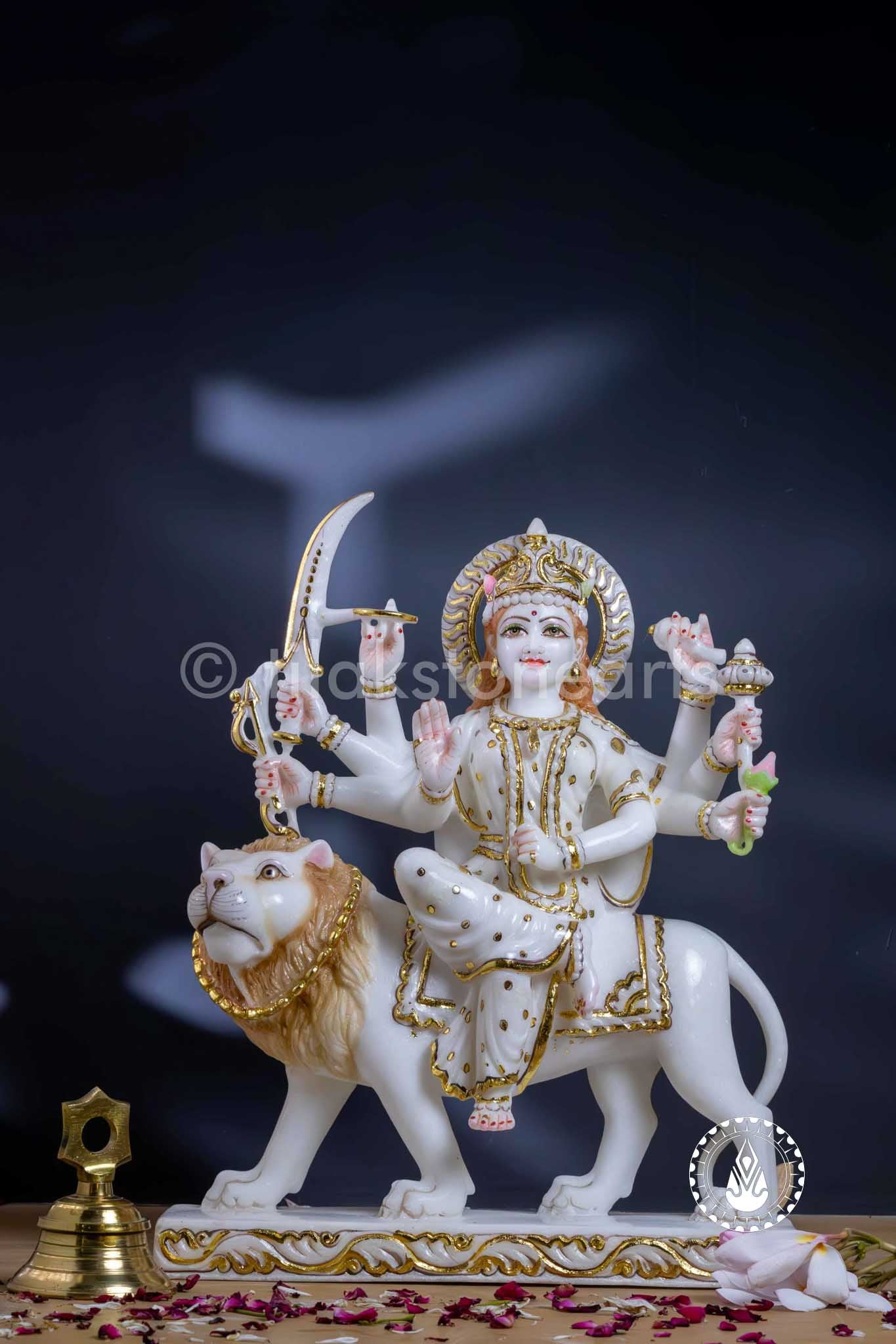 Durga Maa 15" | Swiss White (Imported)