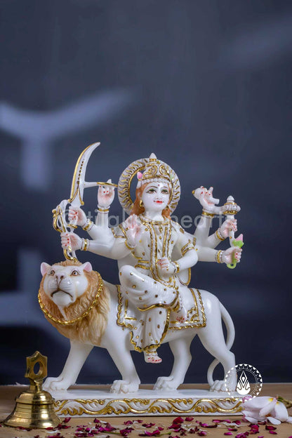 Durga Maa 15" | Swiss White (Imported)