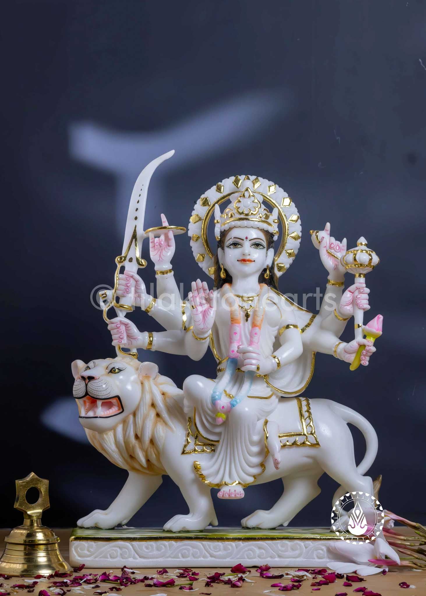 Durga Maa 15" | Swiss White (Imported)