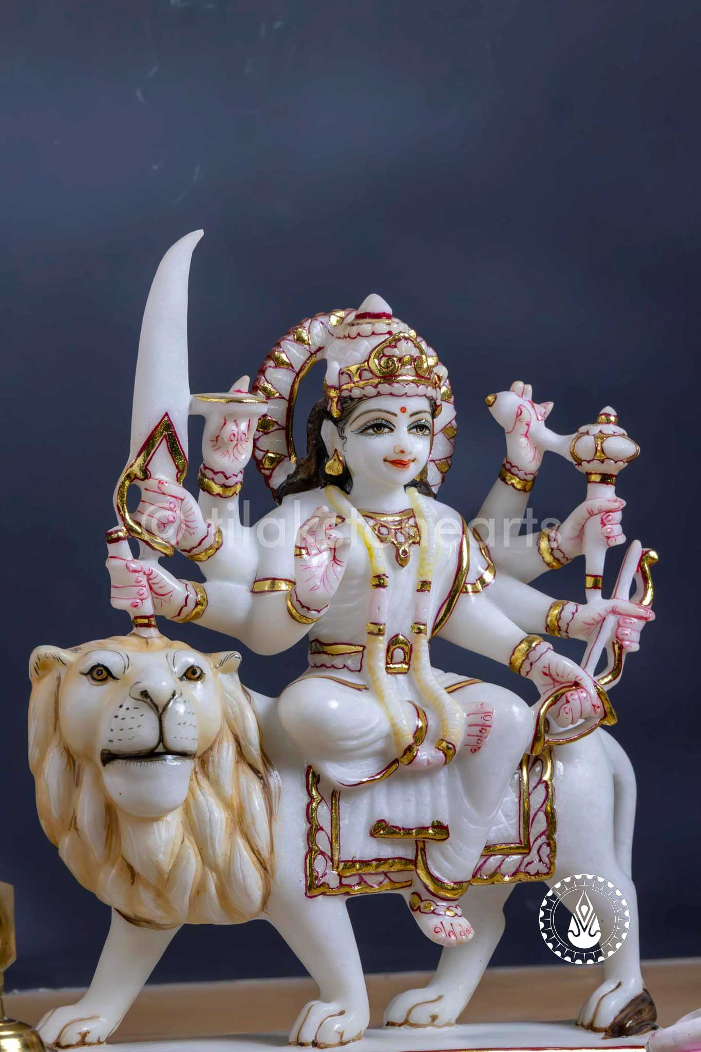 Durga Maa 12" | Swiss White (Imported)