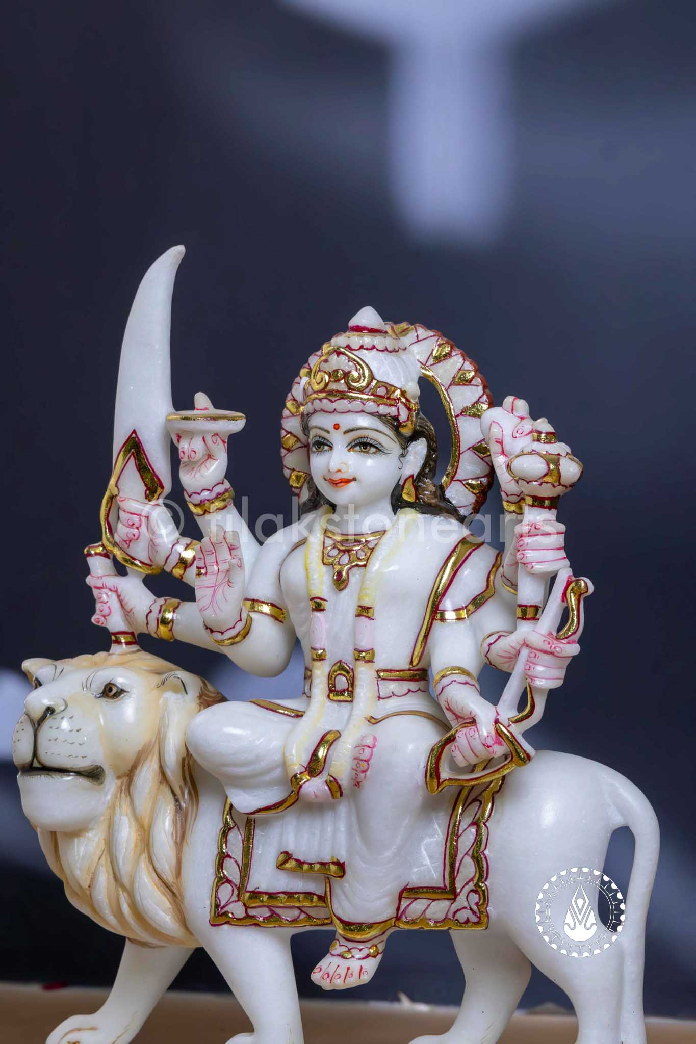Durga Maa 12" | Swiss White (Imported)