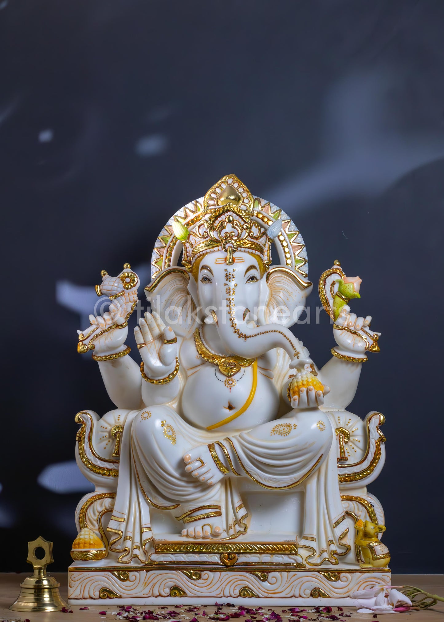 Ganesha 24" | Cultured Marble
