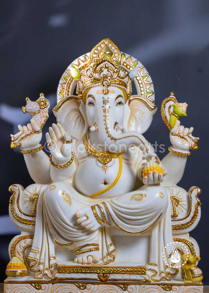 Ganesha 24" | Cultured Marble