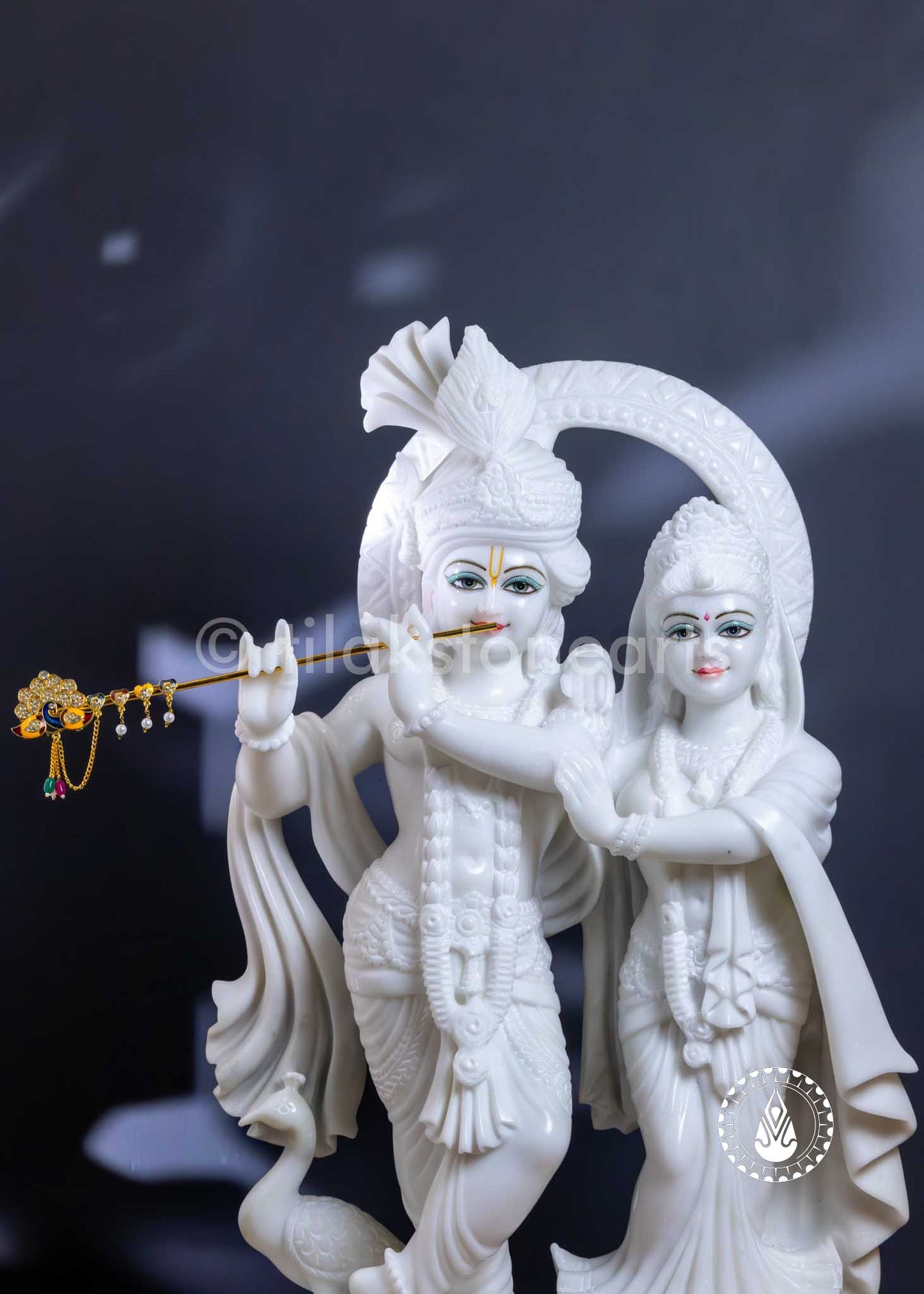 Radha Krishna Jugal Jodi 24" | Makrana Super White