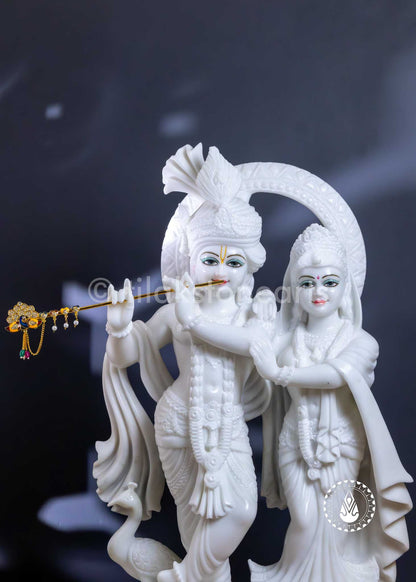 Radha Krishna Jugal Jodi 24" | Makrana Super White