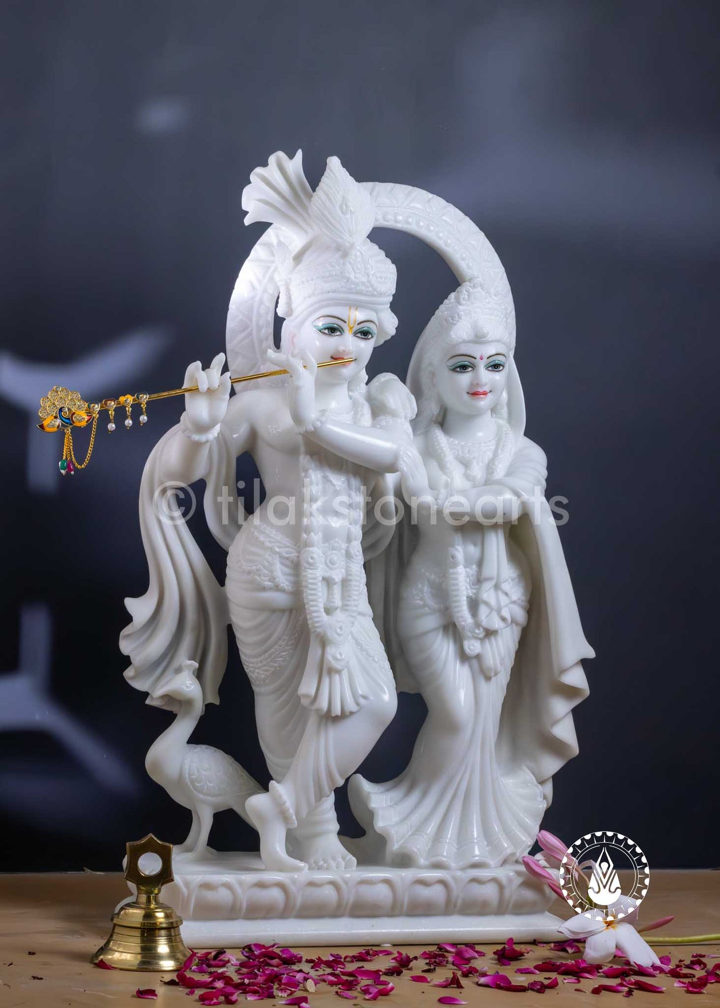Radha Krishna Jugal Jodi 24" | Makrana Super White