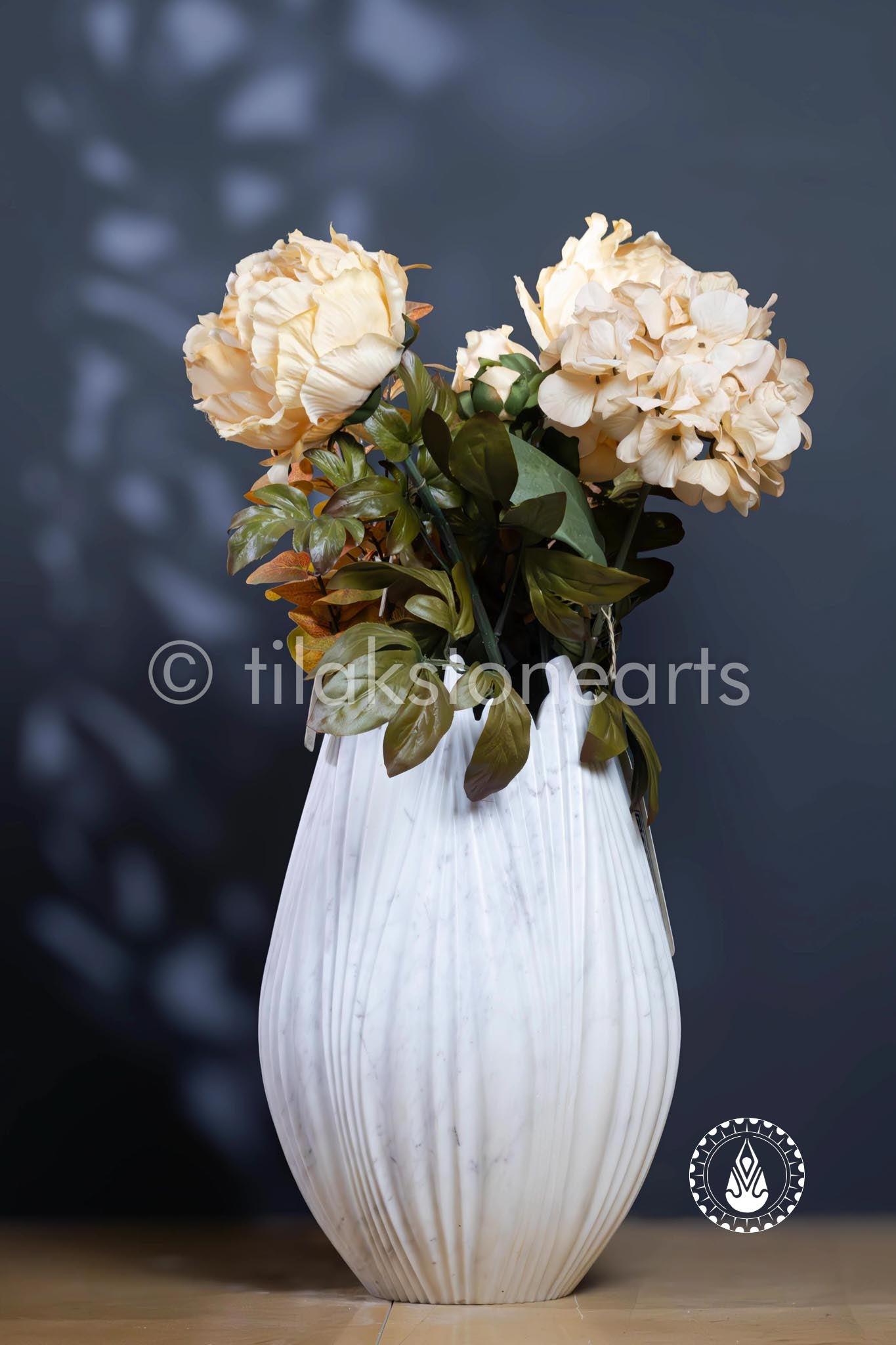Wonderflora Pot Tall 15" | Wonder White