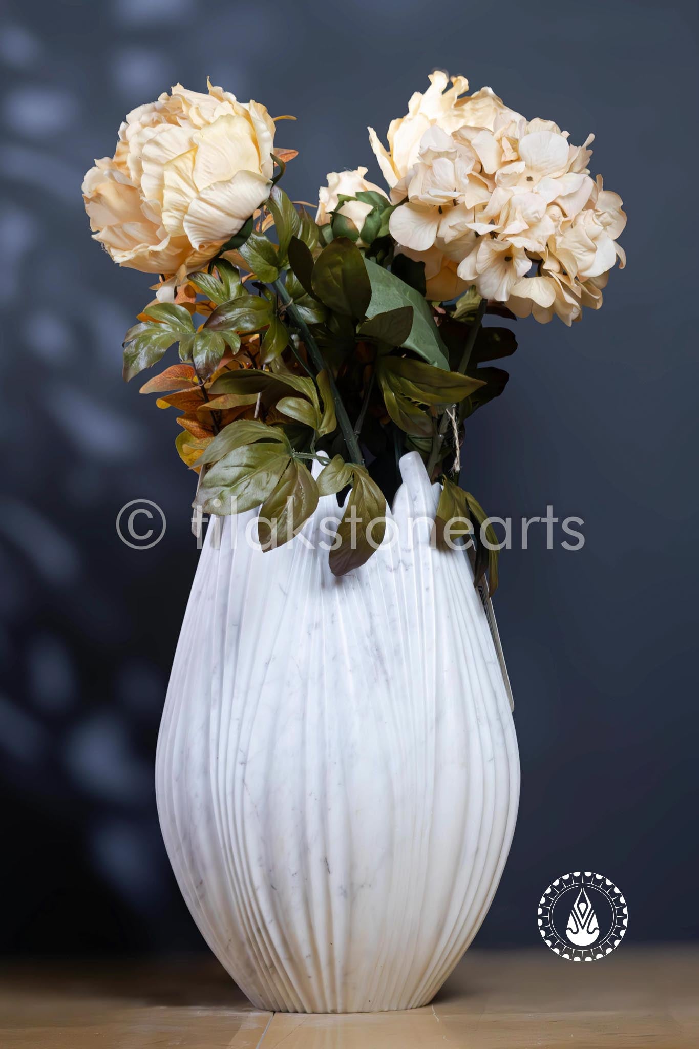 Wonderflora Pot Tall 15" | Wonder White