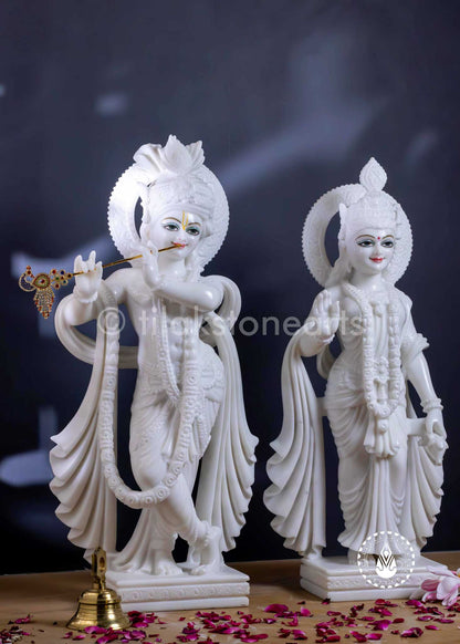 Radha Krishna 24" | Swiss White (Imported)