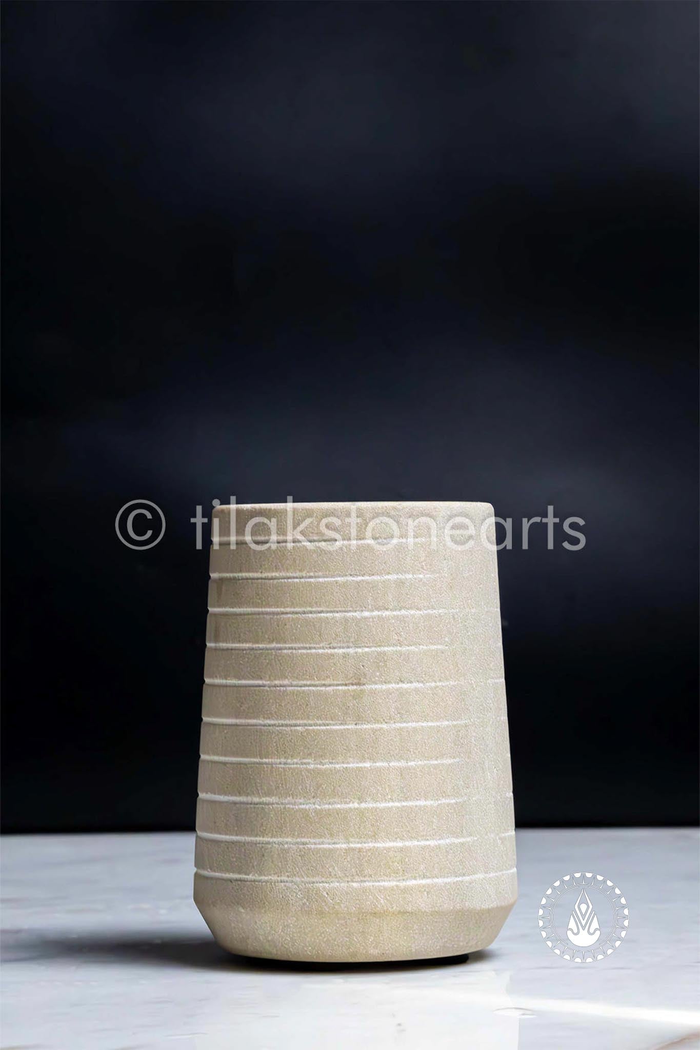 Planter 7" | Antique Marble