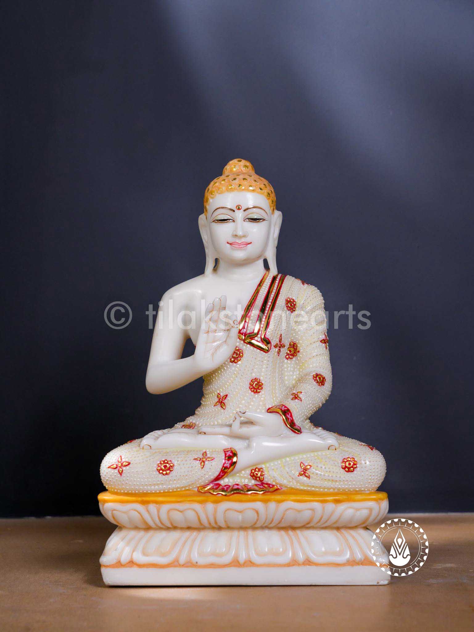 Buddha Ji 12" | Cultured Marble