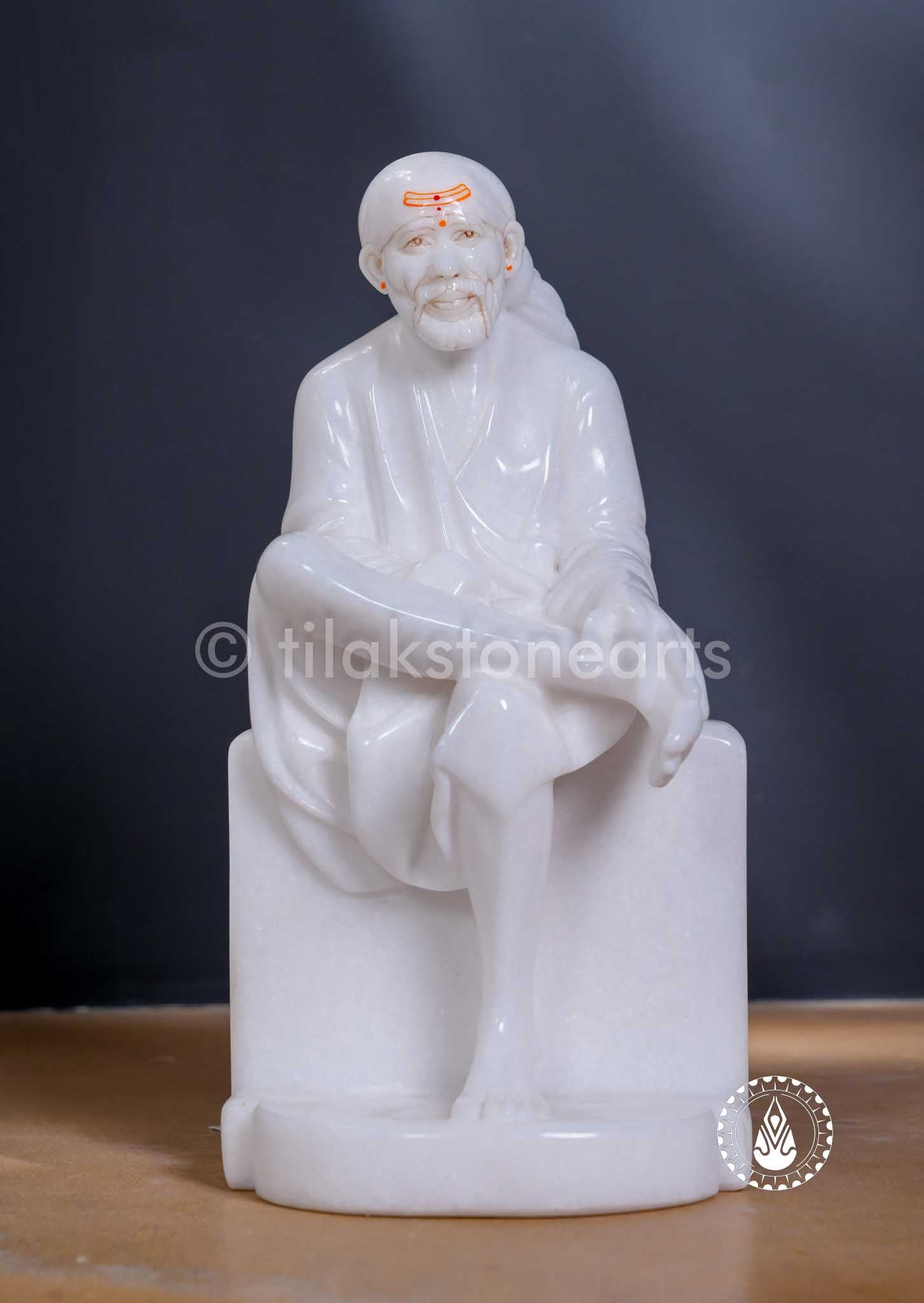 Sai Baba 12" | Swiss White (Imported)