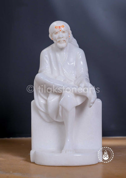 Sai Baba 12" | Swiss White (Imported)