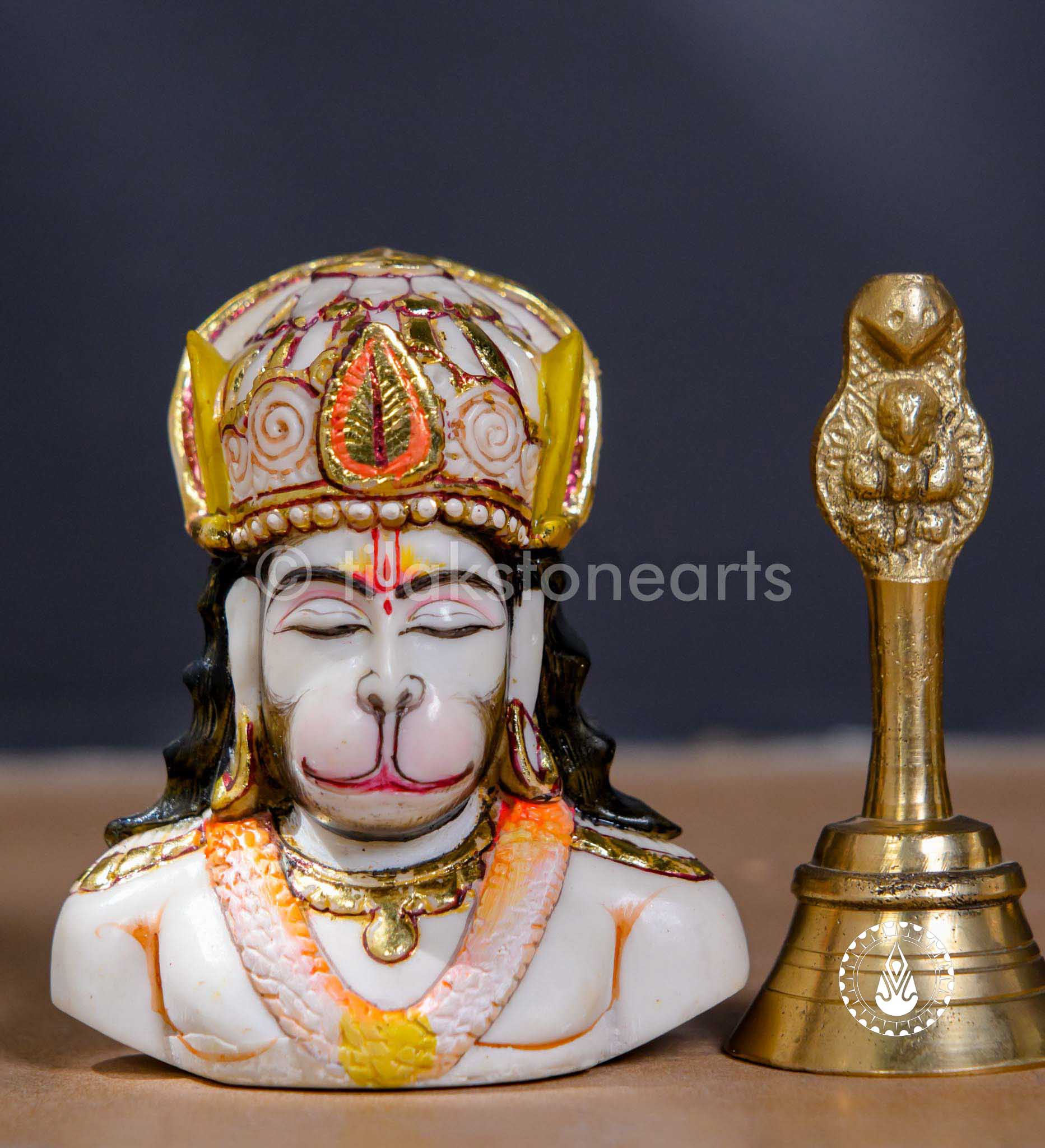 Hanuman Ji 4" | Cultured Marble