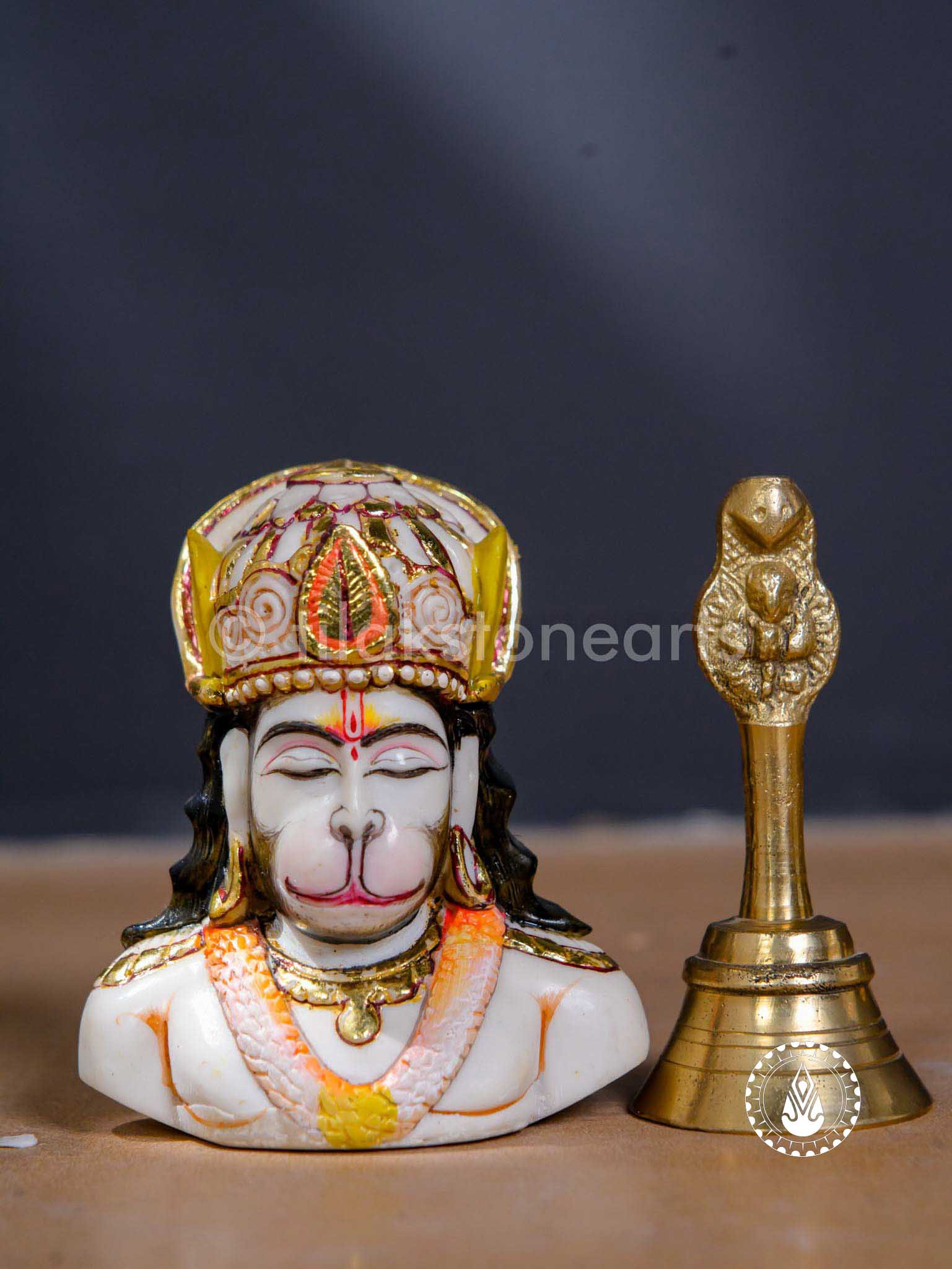 Hanuman Ji 4" | Cultured Marble