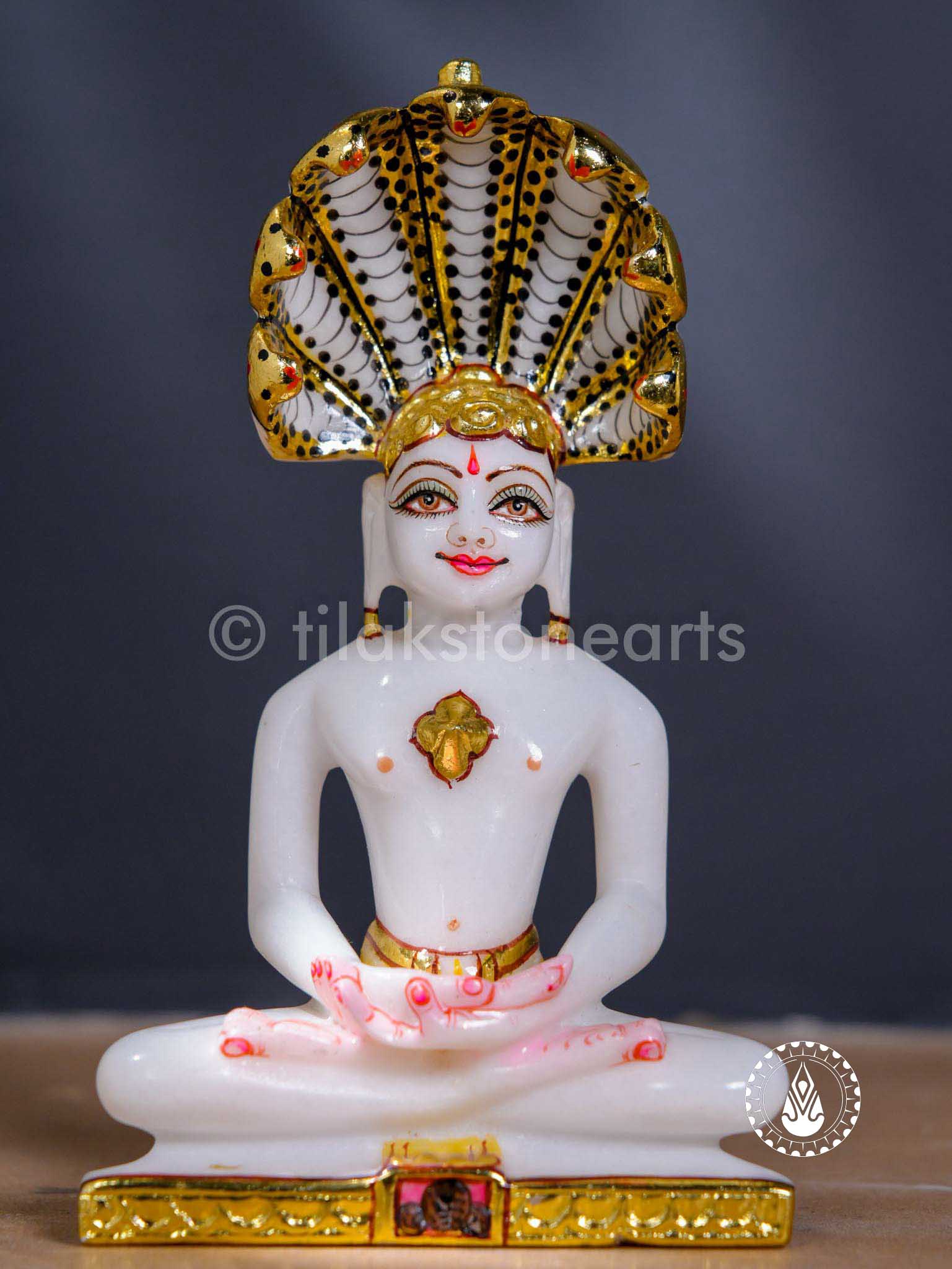 Jain God 7" | Swiss White (Imported)