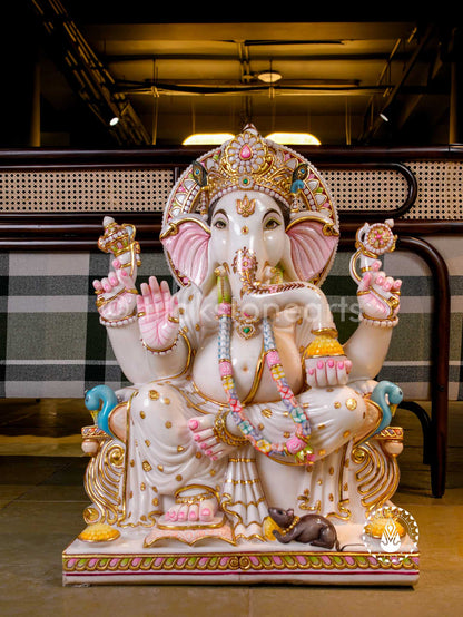 Ganesha 30" | Swiss White (Imported)