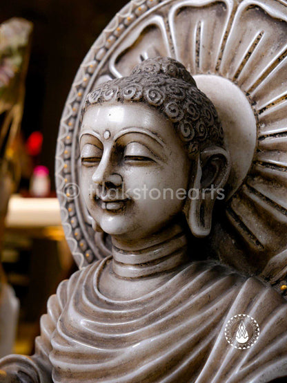 Buddha Ji 31" | Antique Marble