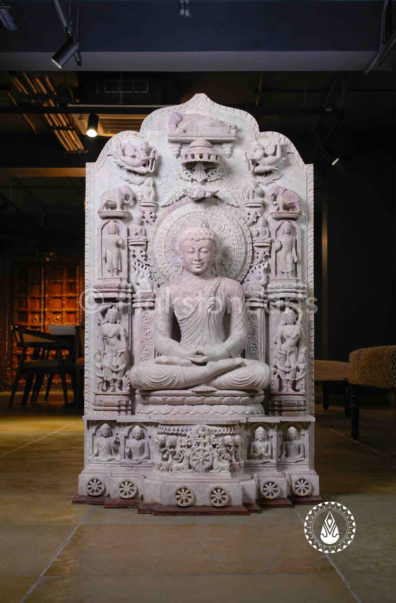 Circle of Life (Buddha) 48" | National Award Edition | Oakwood Stone