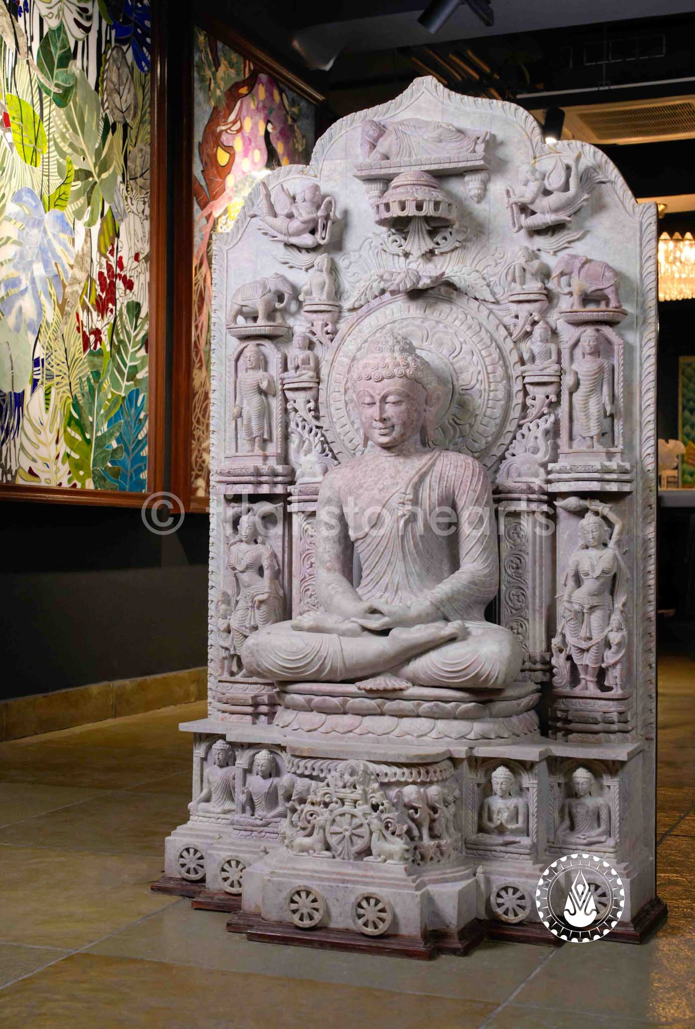 Circle of Life (Buddha) 48" | National Award Edition | Oakwood Stone