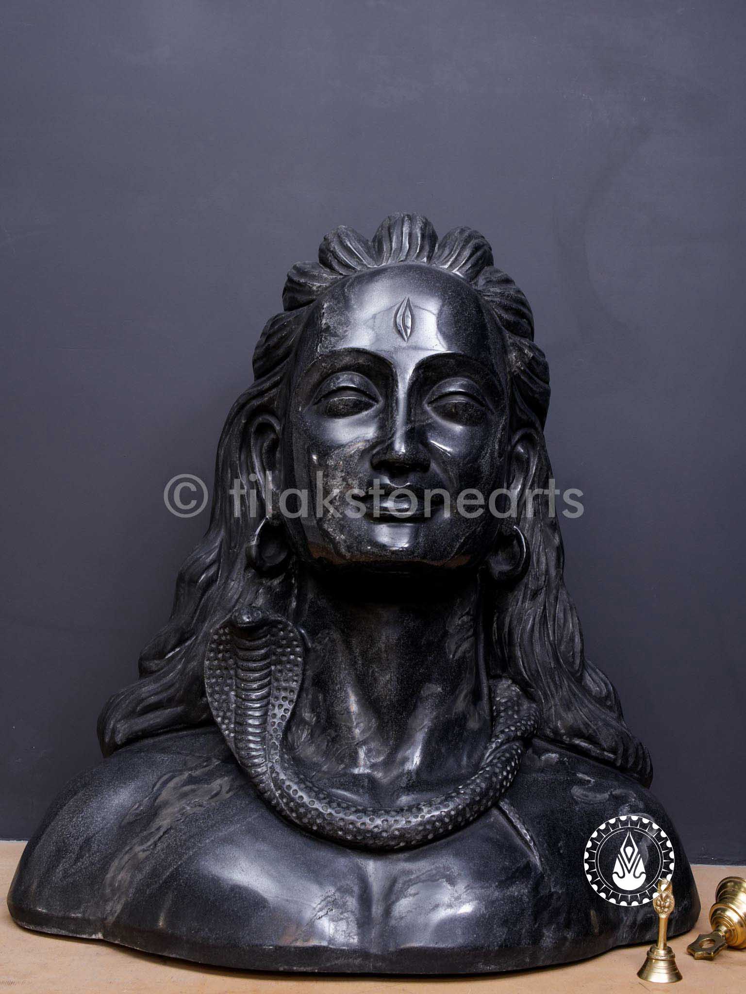 Adiyogi 30" | Mid Night Black
