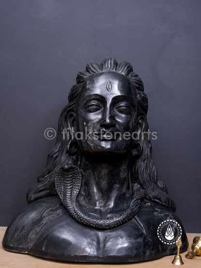 Adiyogi 30" | Mid Night Black