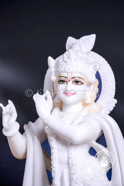 Radha Krishna 24" | Swiss White (Imported)