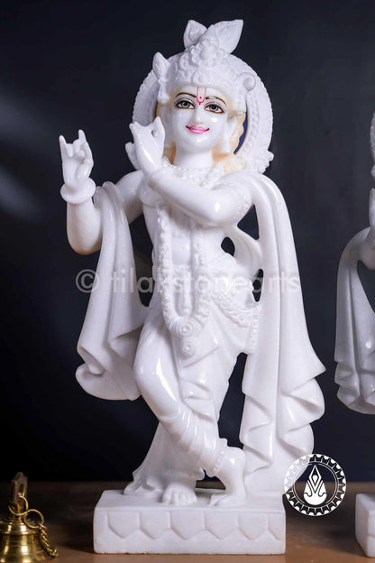Radha Krishna 24" | Swiss White (Imported)