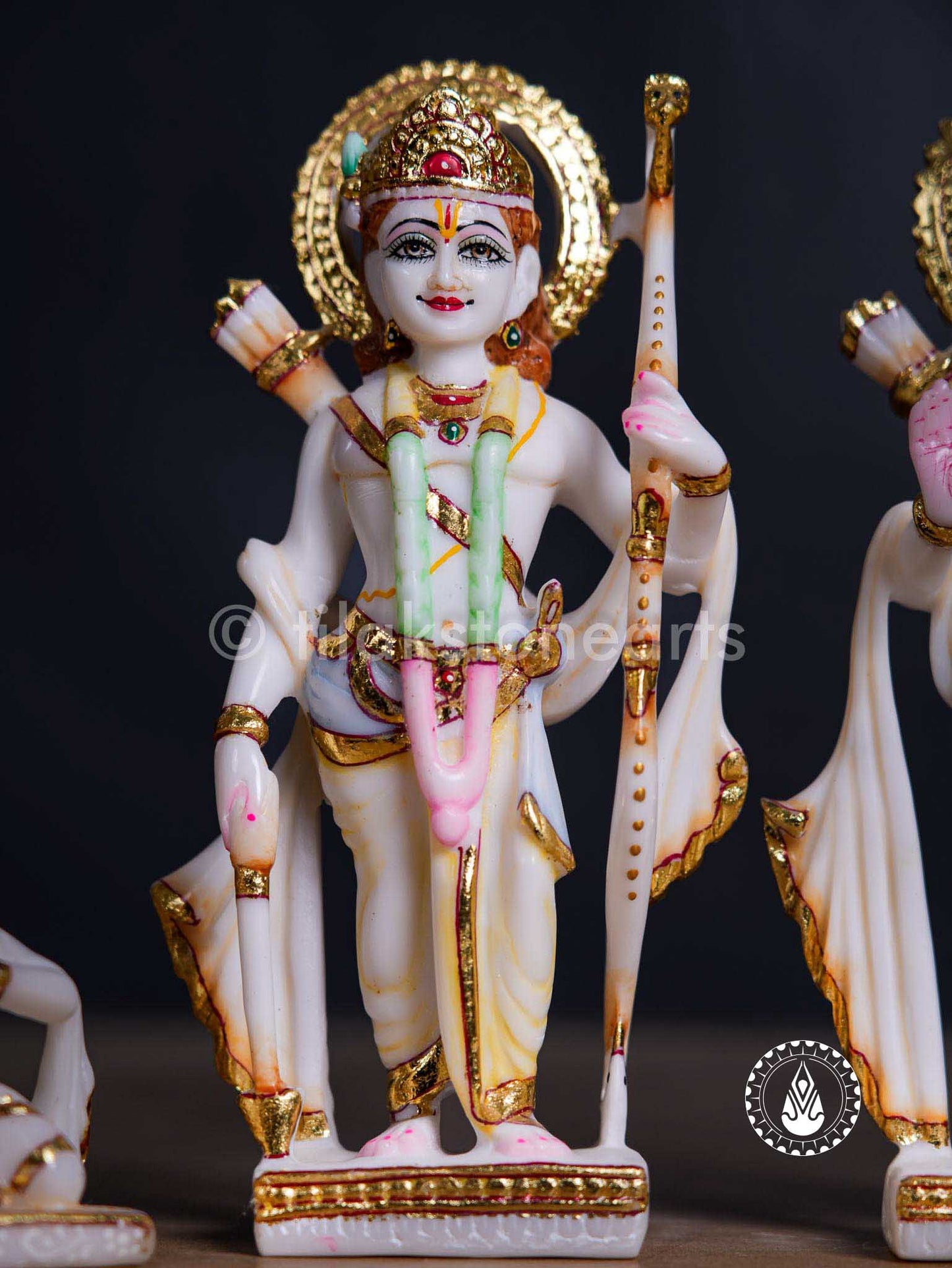 Ram Darbar 9" | Cultured Marble