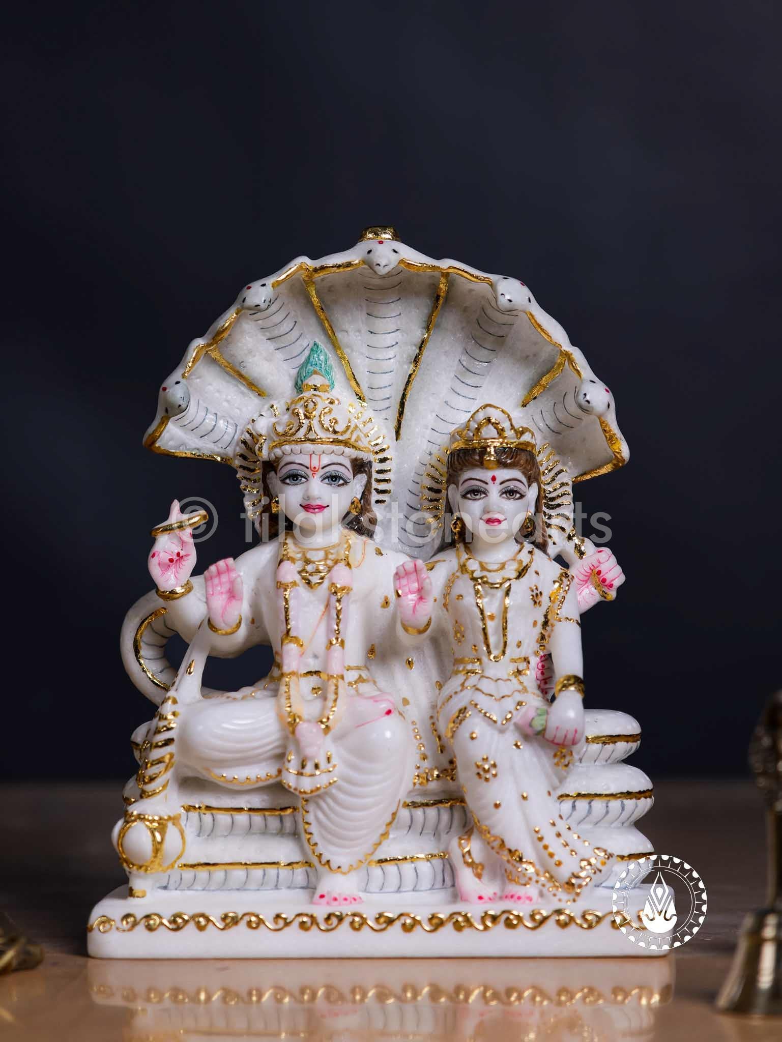Vishnu Laxmi 9" | Swiss White (Imported)