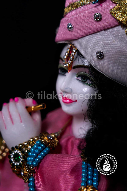 Iskon Radha Krishna 12" | Swiss White (Imported)