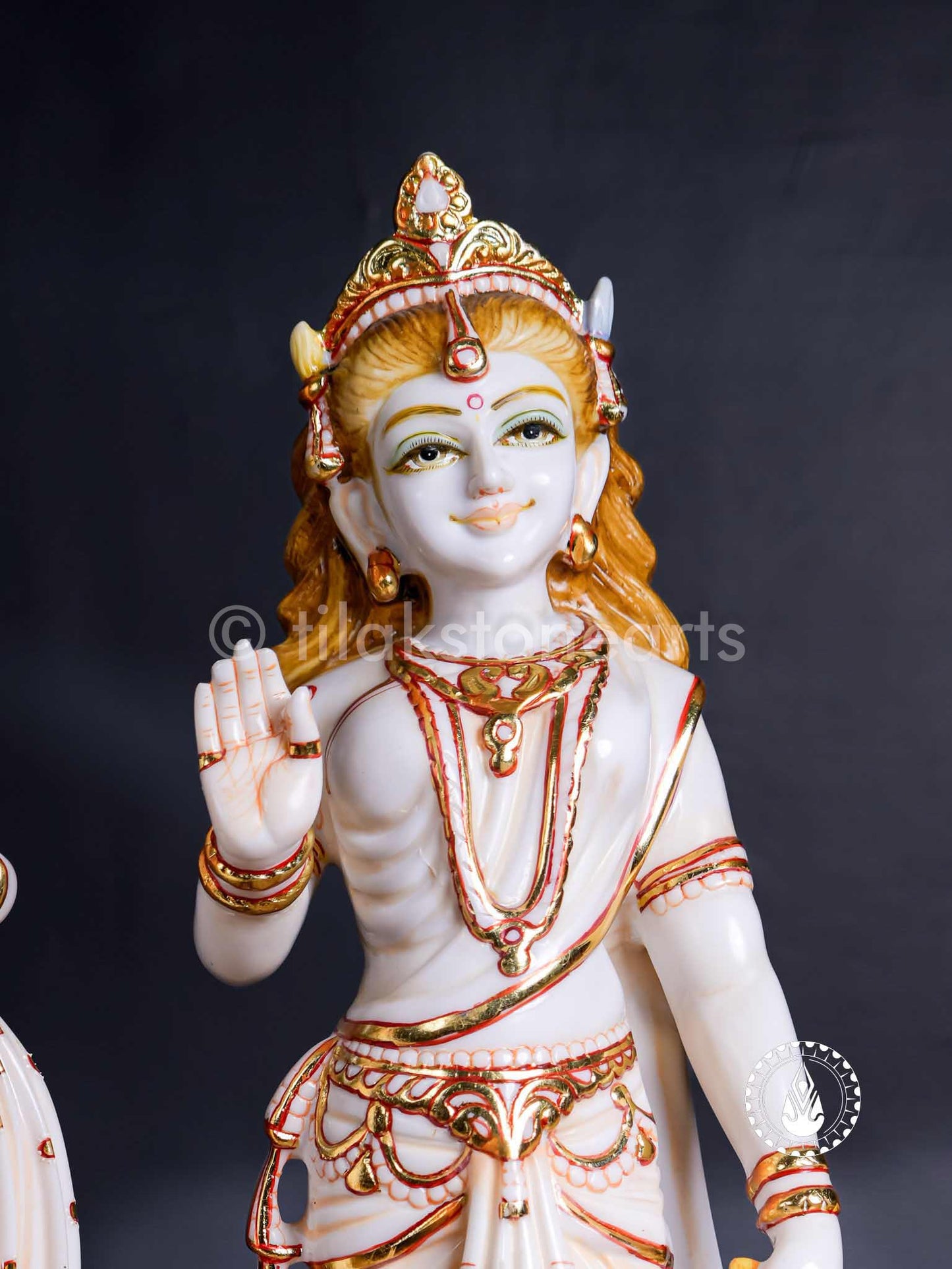 Radha Krishna 26" | Cultured Marble