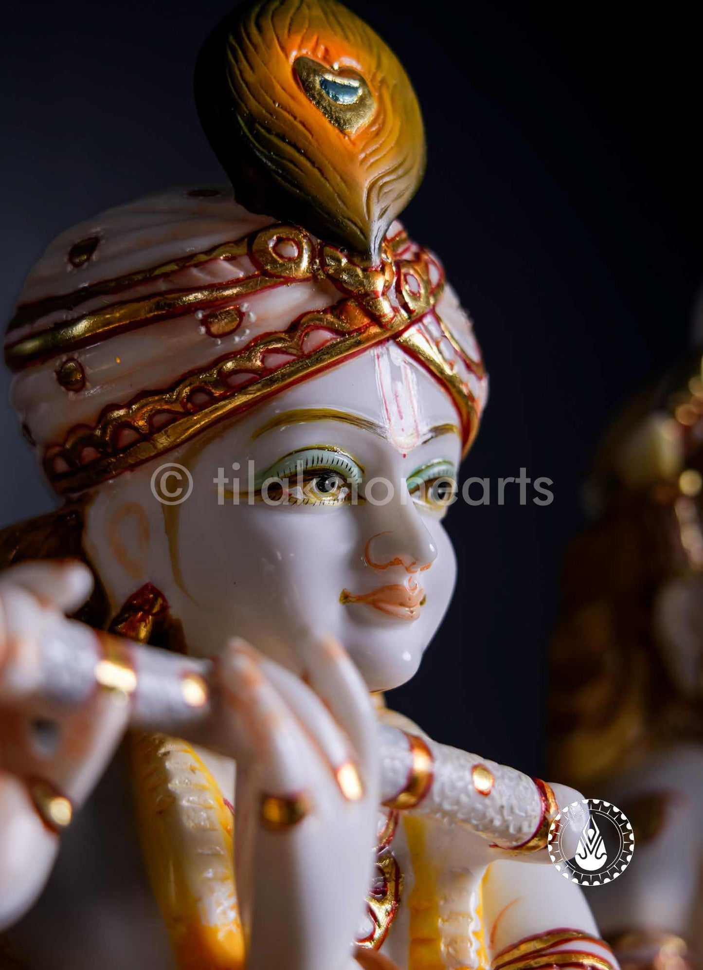 Radha Krishna 26" | Cultured Marble