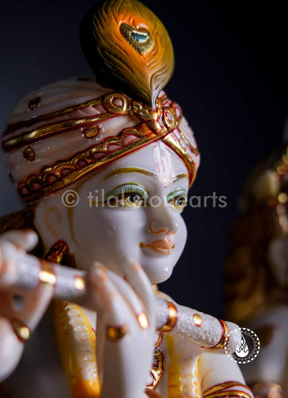 Radha Krishna 26" | Cultured Marble