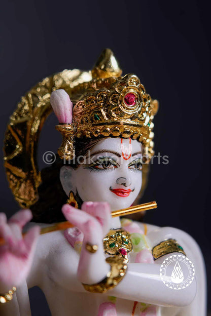 Radha Krishna 12" | Swiss White (Imported)