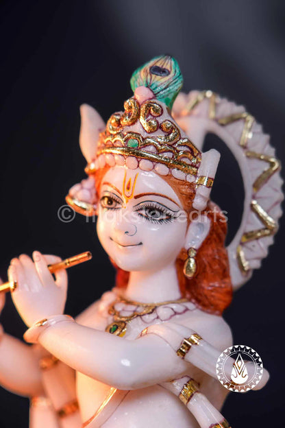 Radha Krishna 11" | Swiss White (Imported)