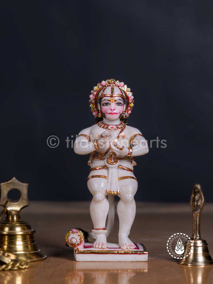 Hanuman Ji 8" | Swiss White (Imported)